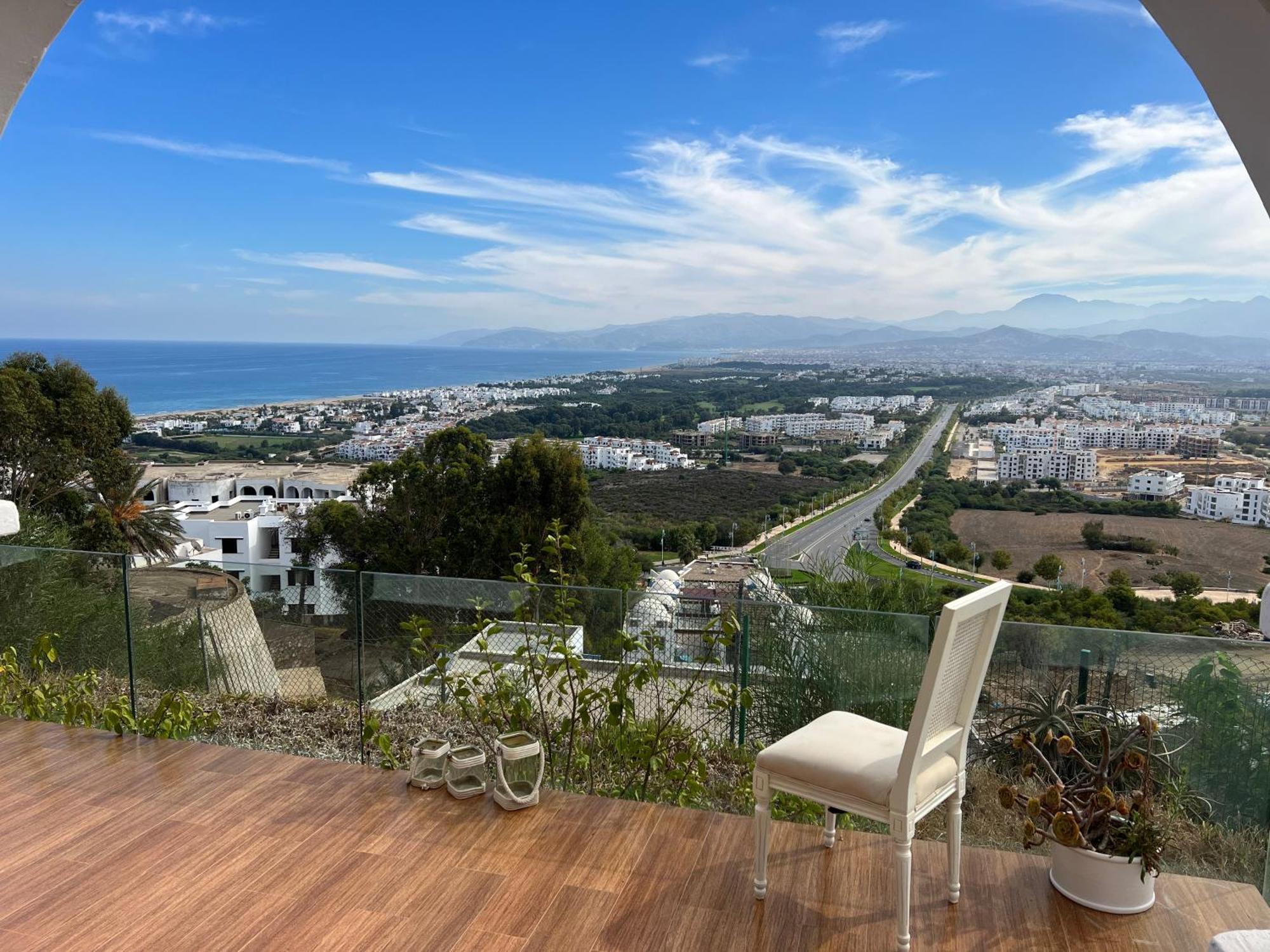Luxueux Villa Avec Jardin Et Vue Panoramique Tetouan Exterior photo