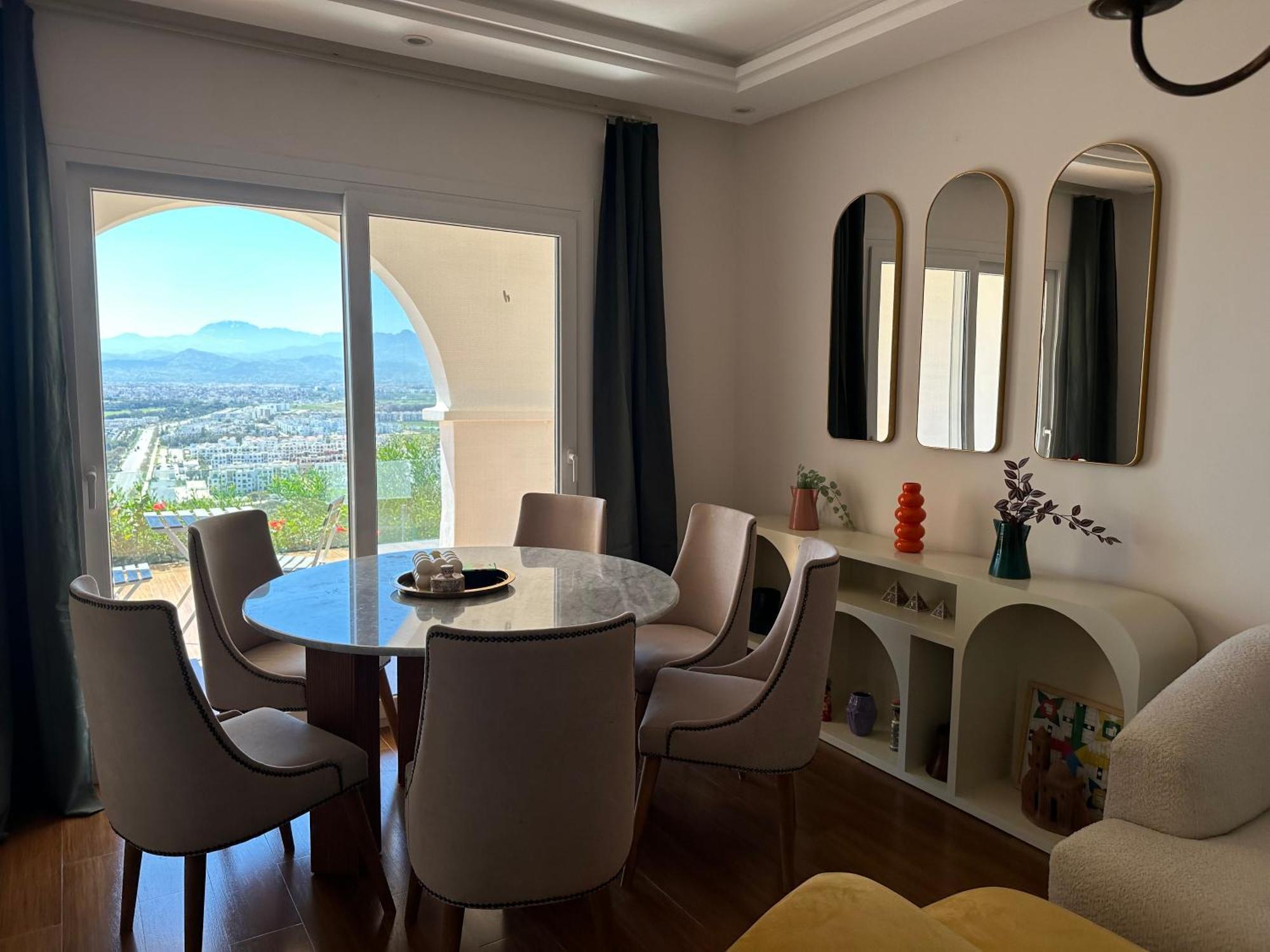 Luxueux Villa Avec Jardin Et Vue Panoramique Tetouan Exterior photo